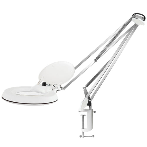 Gynnx GY-CL02-G dimmable LED clamp magnifying lamp in Green