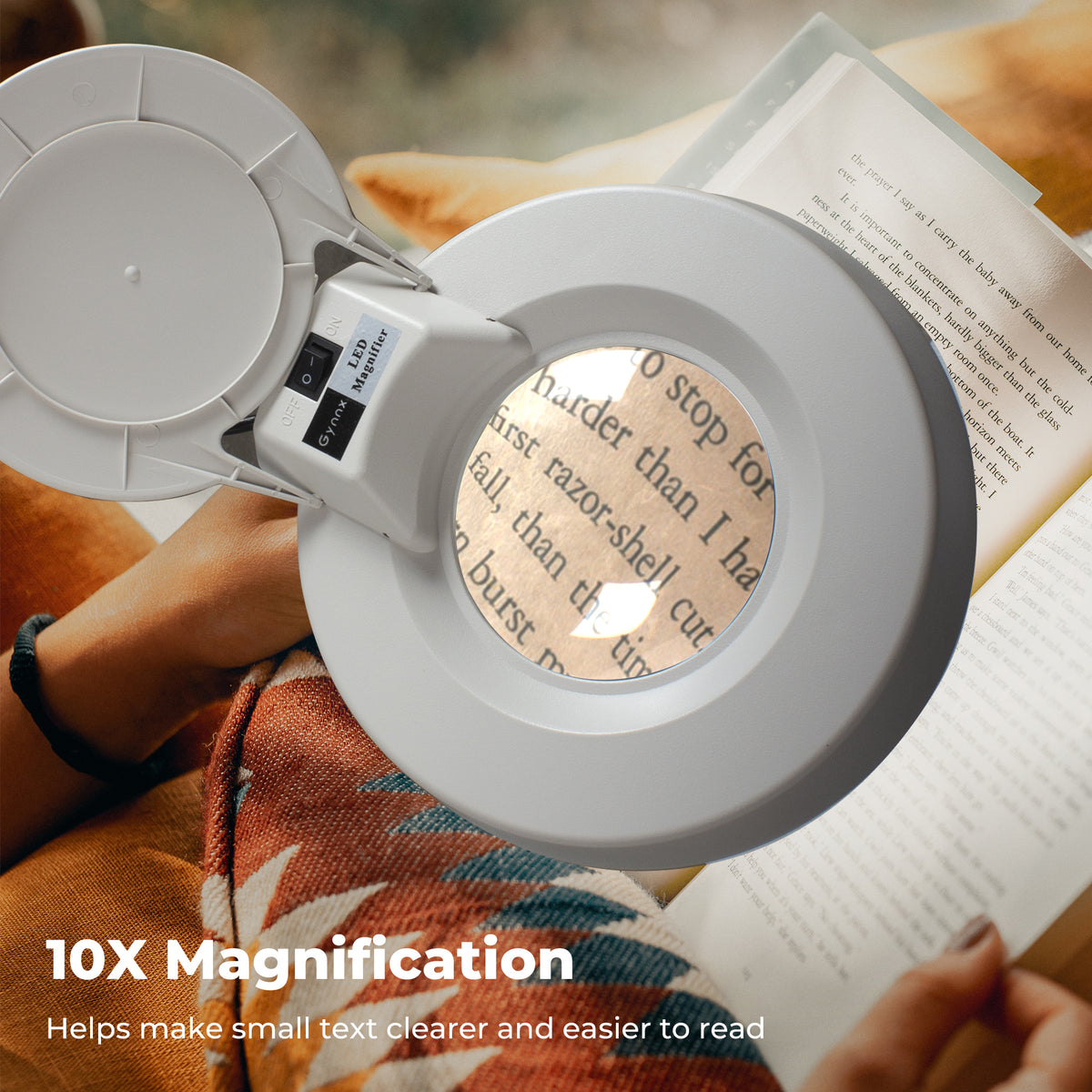 Classic LED Clamp Magnifying Lamp