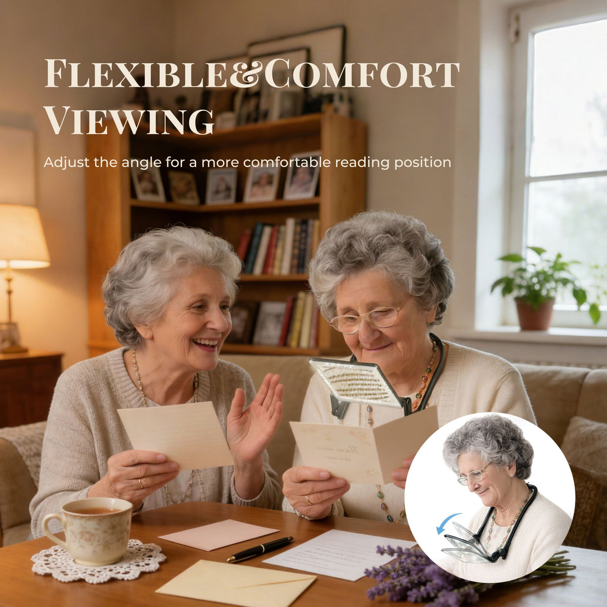 Hands-Free Neck Magnifier