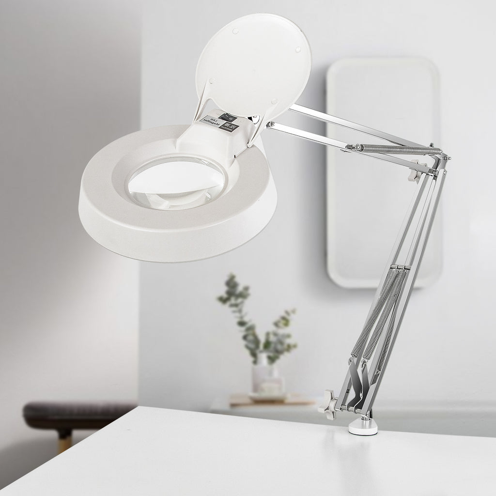 GNX-11 magnifying lamp adjustable swing-arm structure